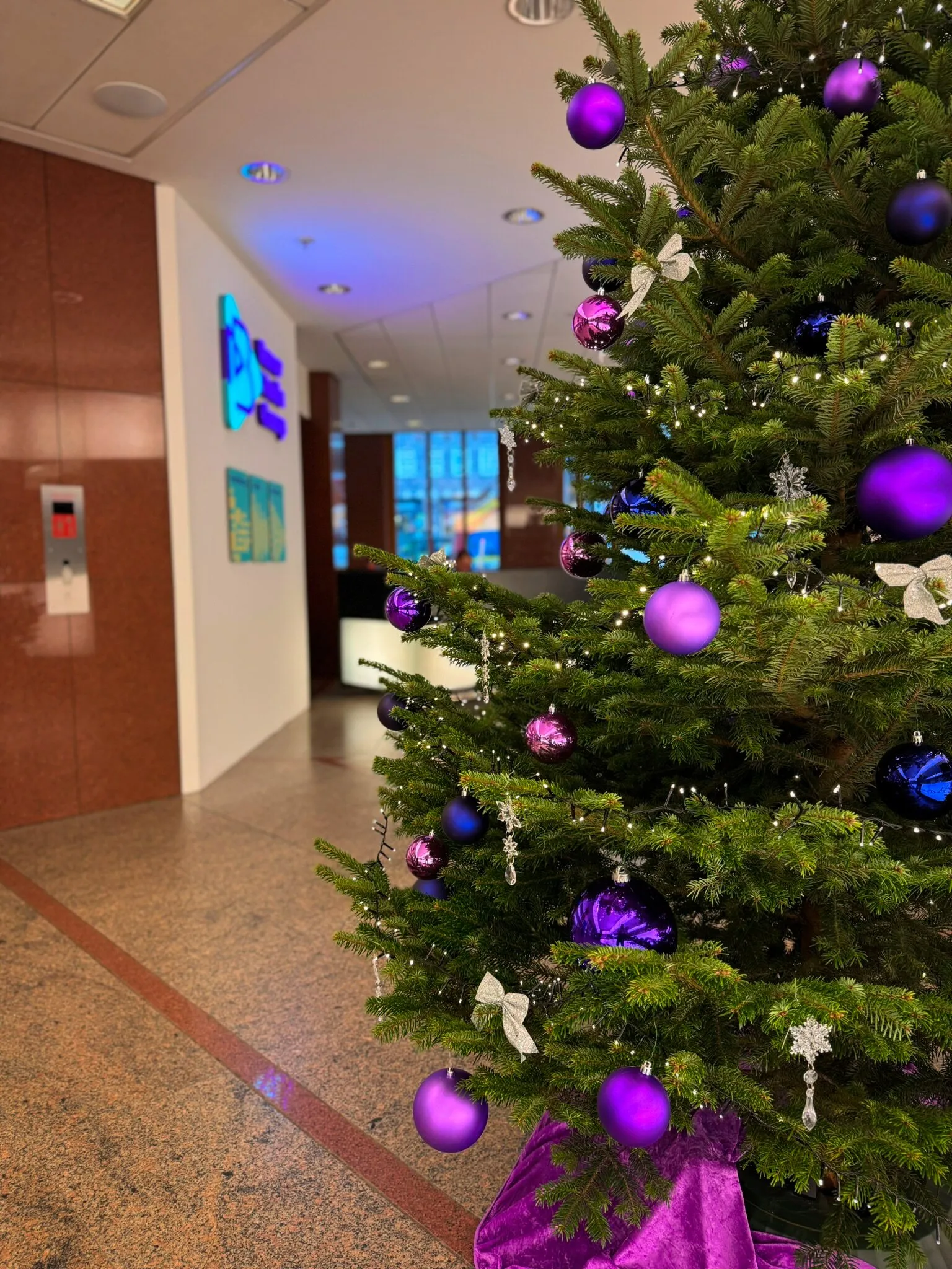 Foyer mit Aufzug